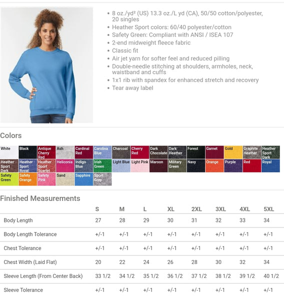 Custom | Basic Crewneck Sweatshirt