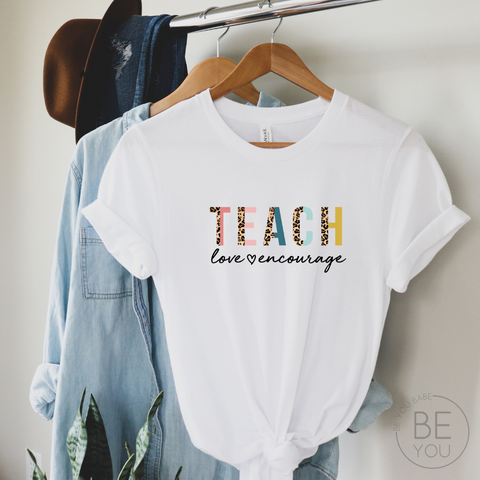 TEACH LOVE ENCOURAGE | Unisex Crewneck Sweatshirt