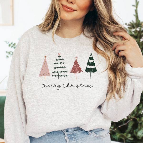 Merry Christmas Boho | Unisex Crewneck Sweatshirt