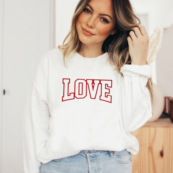 LOVE VIBES | Unisex Crewneck Sweatshirt