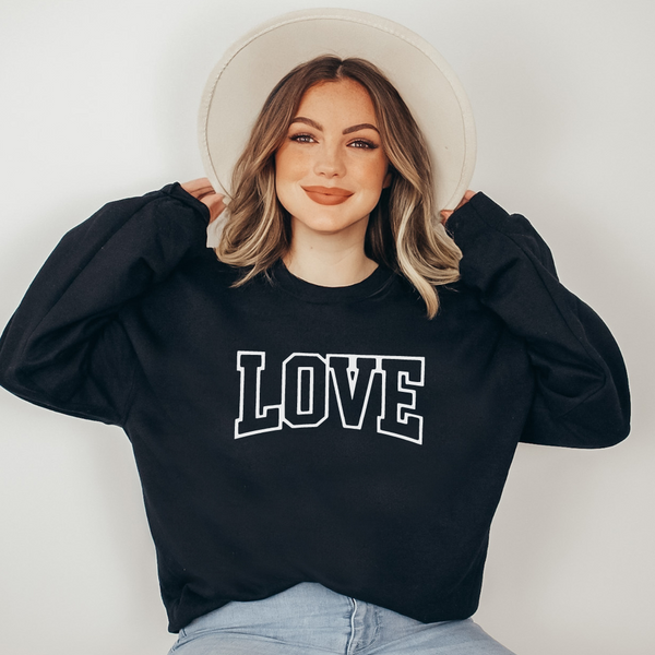 LOVE VIBES | Unisex Crewneck Sweatshirt