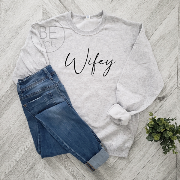 WIFEY | Unisex Crewneck Sweatshirt